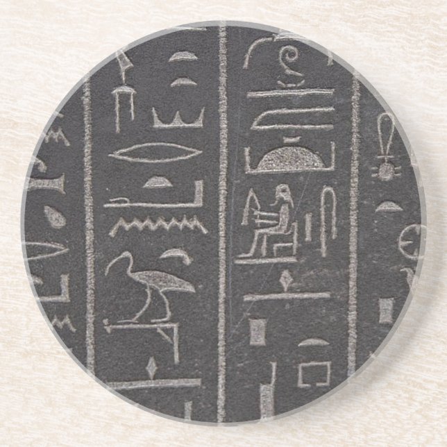 Egyptiska hieroglyfer Underlägg (Framsidan)