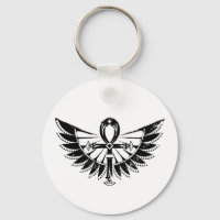 Egyptiska Hieroglyfer - Winged Ankh