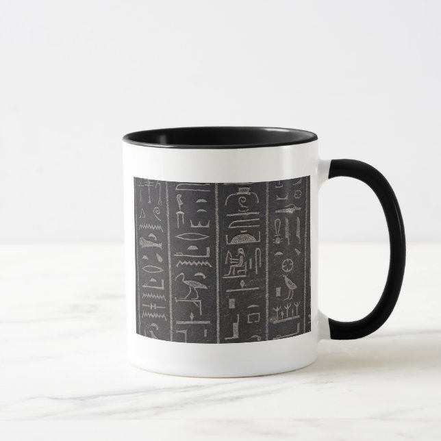 Egyptiska Hieroglyph Mugg (Höger)