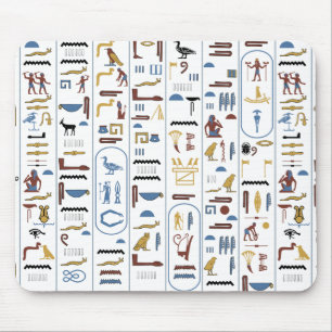 Egyptiska Hieroglyph Pharaoh's Message Musmatta