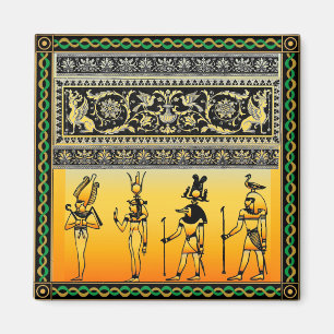 Egyptiska Hieroglyphics Magnet