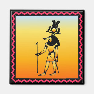 Egyptiska Hieroglyphics Magnet