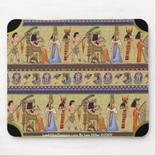Egyptiska Hieroglyphics Mouse Pad II Musmatta