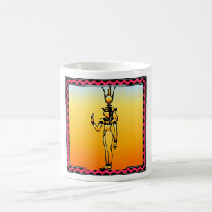 Egyptiska Hieroglyphics Mugg