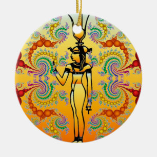 Egyptiska Hieroglyphics Ornament