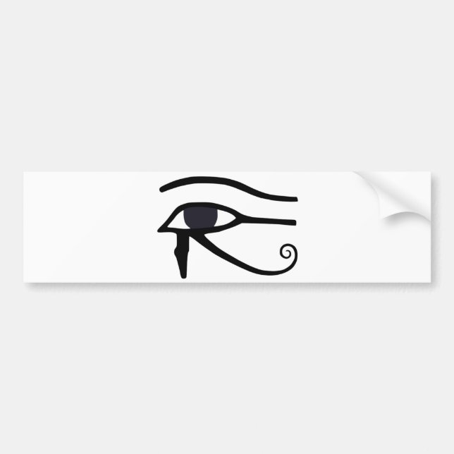 EGYPTISKA HORUS ÖGA BILDEKAL (Framsidan)