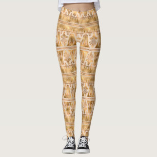 Egyptiska inslag leggings