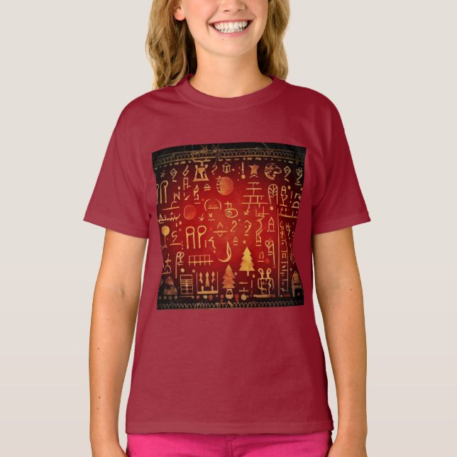 Egyptiska jultidningar 4 t shirt (Framsida)