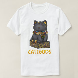 Egyptiska Kat Gud Bastet Cat är Gods T Shirt