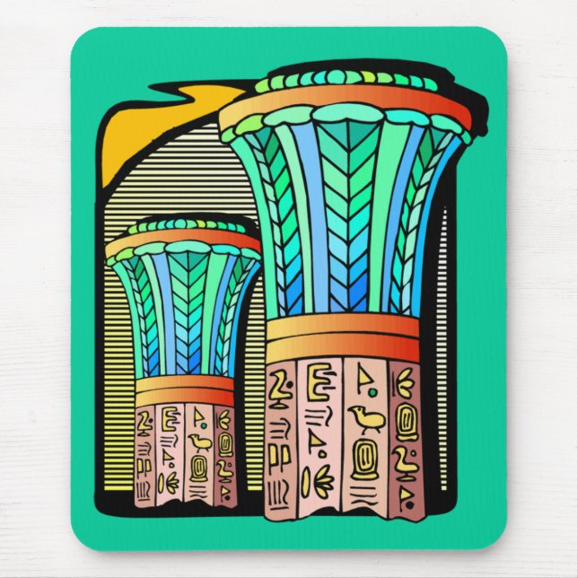 EGYPTISKA KOLONNER MUSMATTA (Framsidan)