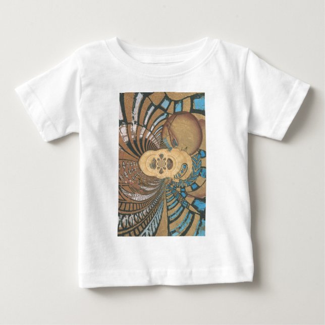 egyptiska kung på pyprus.png tee (Framsida)
