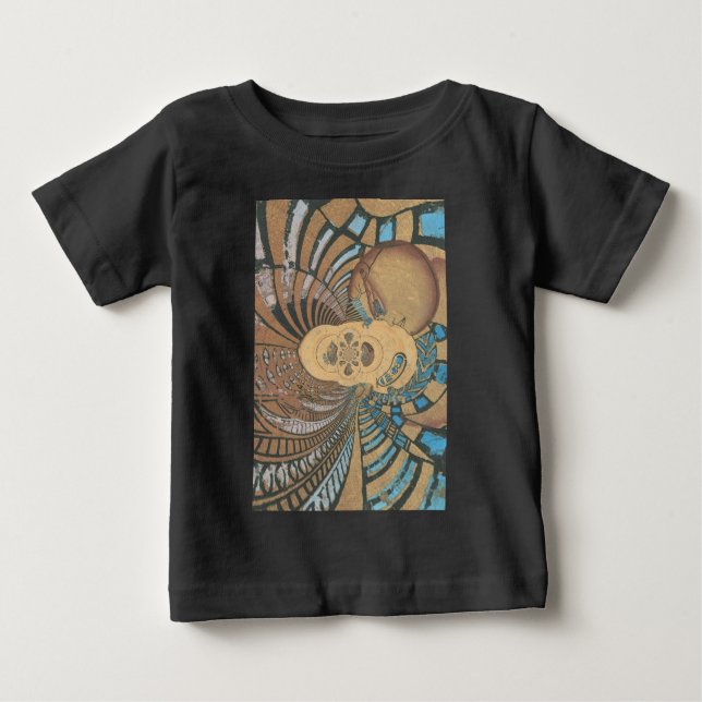 egyptiska kung på pyprus.png tee (Framsida)