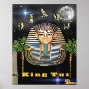 Egyptiska Kung tut Poster
