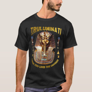Egyptiska Kung Tut Tutankhamen Illuminati  T Shirt