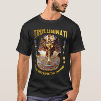 Egyptiska Kung Tut Tutankhamen Illuminati T Shirt