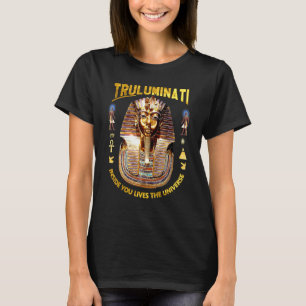 Egyptiska Kung Tut Tutankhamen Illuminati T Shirt