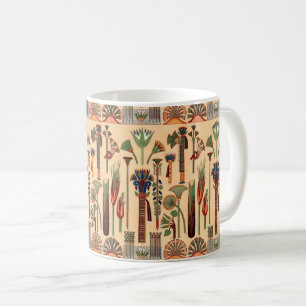 Egyptiska motiv kaffe mugg