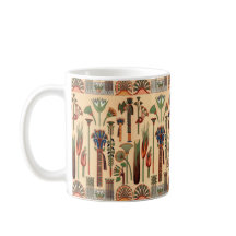 Egyptiska motiv kaffe mugg