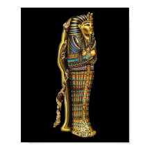 Egyptiska Mummy i Sarcophagus, Horror, Halloween
