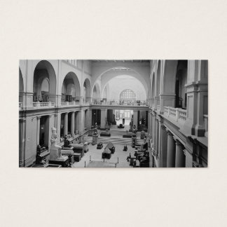 Egyptiska museet (Insida) circa 1934 Visitkort