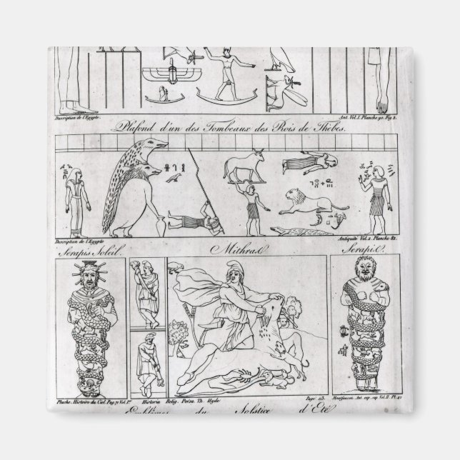 Egyptiska och persiska magnet (Framsidan)