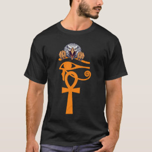 Egyptiska Öga av Horus Ankh Egypten Archeolog Ea T Shirt