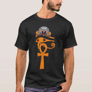 Egyptiska Öga av Horus Ankh Egypten Archeolog Ea T Shirt