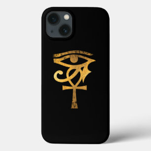 Egyptiska Öga av Horus Ankh Egypten Archeolog Gol