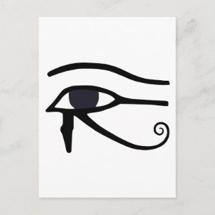 EGYPTISKA ÖGA I HORUS VYKORT