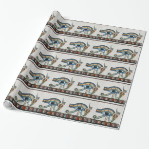 Egyptiska Öga i Horus Wrapping Papper Presentpapper