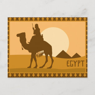 Egyptiska Poster Vykort