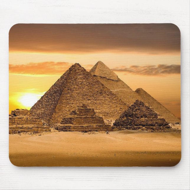 Egyptiska pyramider musmatta (Framsidan)