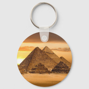 Egyptiska pyramider nyckelring