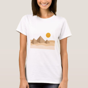 Egyptiska pyramider t shirt