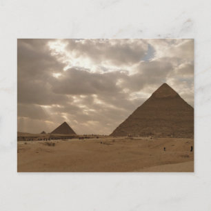 Egyptiska pyramiderna i Giza, Kairo Vykort