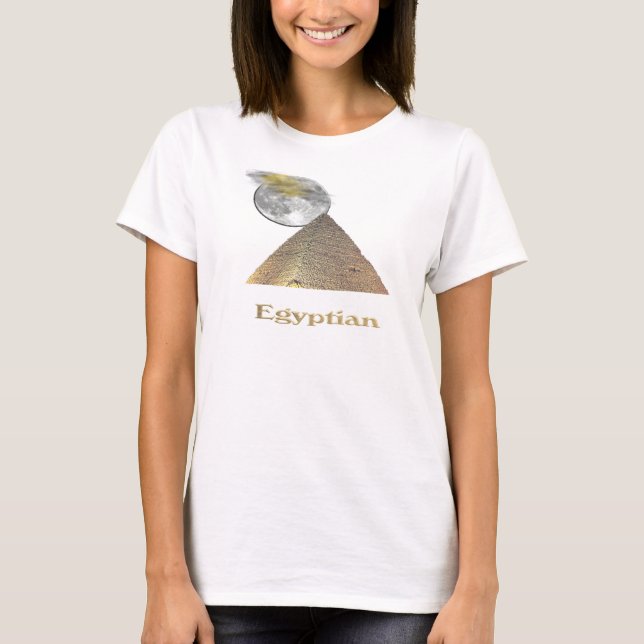 Egyptiska pyramids t-shirt (Framsida)