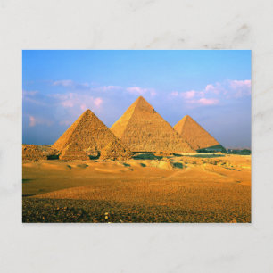 Egyptiska Pyramids vykort :