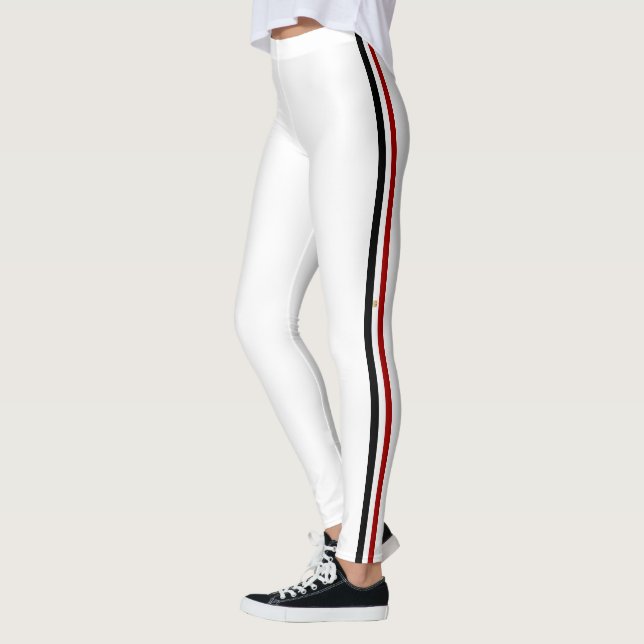 Egyptiska rand flagga leggings (Vänster)