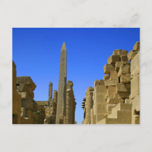Egyptiska ruiner Karnack Vykort