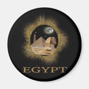 Egyptiska Sphinxgåvor Magnet