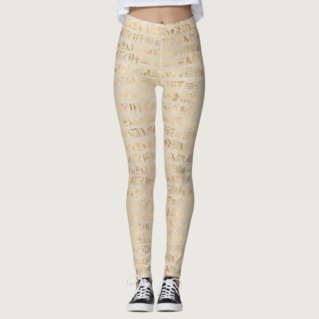 Egyptiska symboler II Leggings (Framsida)