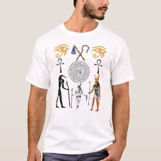 egyptiska symboler  t shirt