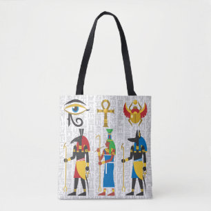 Egyptiska symboler tygkasse