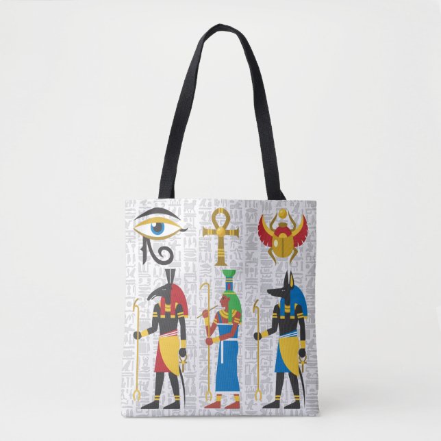 Egyptiska symboler tygkasse (Framsida)