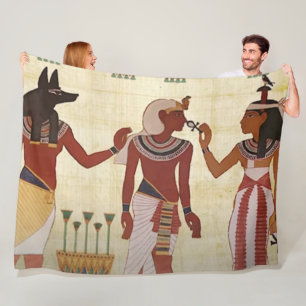 EGYPTISKA VAROR FLEECEFILT