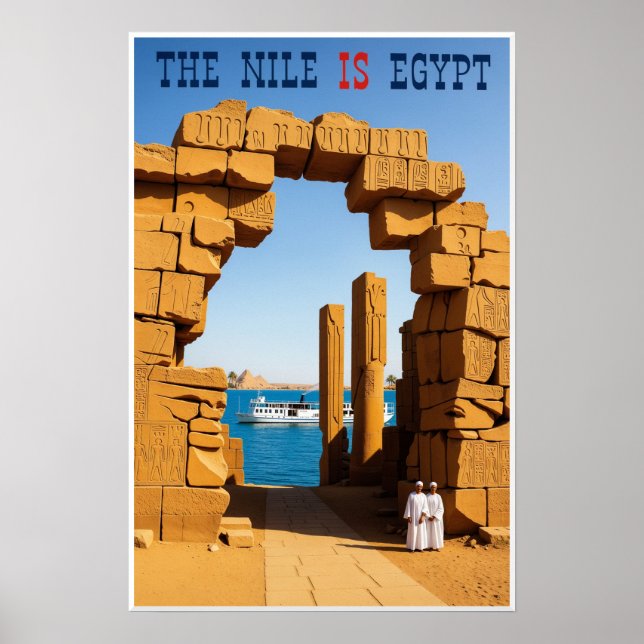 Egyptiskaffisch Poster (Framsidan)