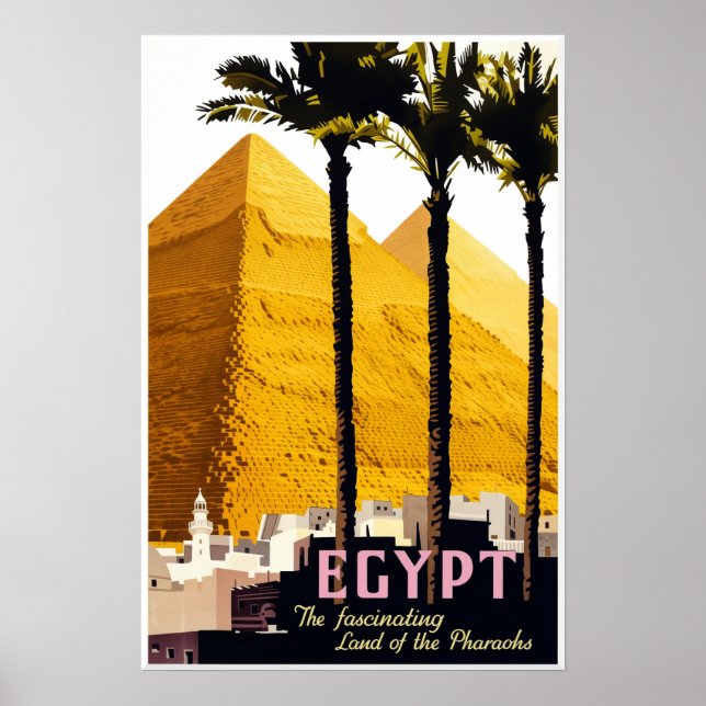 Egyptiskaffisch Poster (Framsidan)