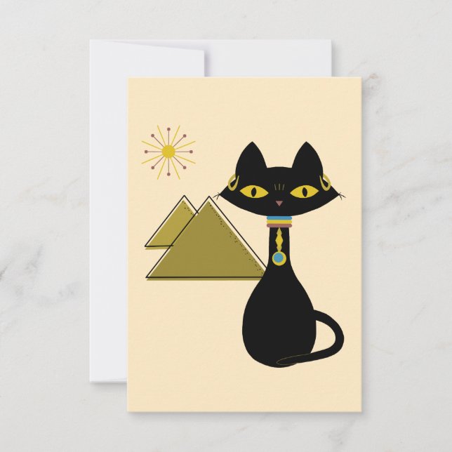 Egyptiskt kassakort tack kort (Framsida)