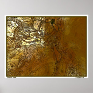 Egyptiskt motiv poster