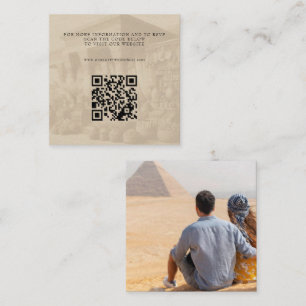 Egyptiskt pass QR Tilläggskort